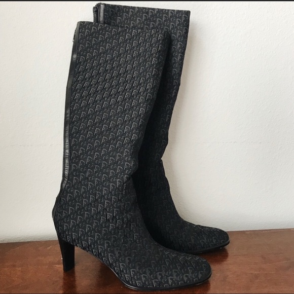 dior monogram boots